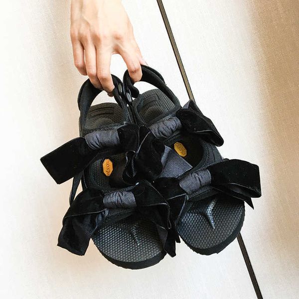 sandals netizen same style for women outwear 2023 spring new thick sole casual bow fairy beach shoes women's trend, Black
sandals netizen same style for women outwear 2023 spring new thick sole casual bow fairy beach shoes women's trend, Black