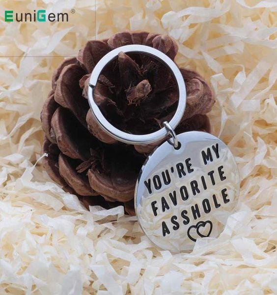 funny gifts boyfriend girlfriend you039re my favorite asshle keychain husband wife anniversary present for him her8844800, Silver
funny gifts boyfriend girlfriend you039re my favorite asshle keychain husband wife anniversary present for him her8844800, Silver