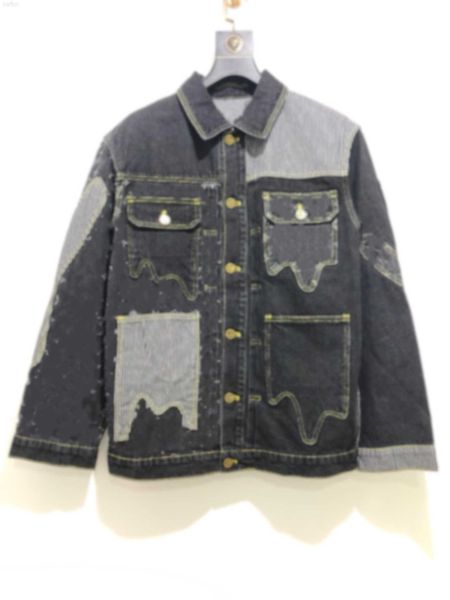 23ss autumn/winter paris italian denim jacket casual street fashion pocket warm men's women's couple coat loose 1227, Black;brown
23ss autumn/winter paris italian denim jacket casual street fashion pocket warm men's women's couple coat loose 1227, Black;brown