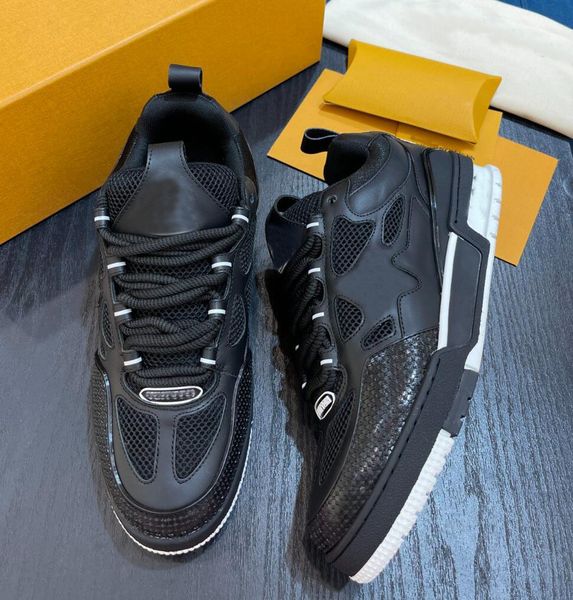 excellent skate sneaker technical mesh & python-styled embossed leather discount footwear floral designer versatile driving airport skateboa, Black
excellent skate sneaker technical mesh & python-styled embossed leather discount footwear floral designer versatile driving airport skateboa, Black