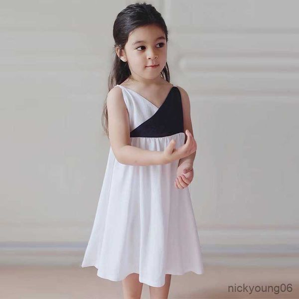 girl's dresses cotton girls sleeveless white patchwork dress summer new children's casual vacation beach flower girl r230612, Red;yellow
girl's dresses cotton girls sleeveless white patchwork dress summer new children's casual vacation beach flower girl r230612, Red;yellow