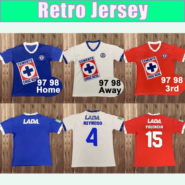 1997 1998 cruz azul retro soccer jersey castaneda sixtos reynoso galindo verdirame yegros palencia hermosillo home away 3rd football shirt, Black;yellow
1997 1998 cruz azul retro soccer jersey castaneda sixtos reynoso galindo verdirame yegros palencia hermosillo home away 3rd football shirt, Black;yellow