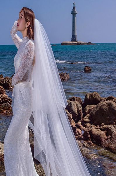 simple wedding veils tulle 2 layers long veils custom made 3m 5m 7m ivory white discount bridal veils1393058, Black
simple wedding veils tulle 2 layers long veils custom made 3m 5m 7m ivory white discount bridal veils1393058, Black