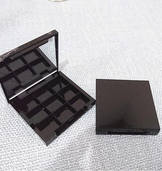 9 grids empty eye shadow with mirror aluminum black palette pans makeup tool cosmetic diy plastic box f4358229207
9 grids empty eye shadow with mirror aluminum black palette pans makeup tool cosmetic diy plastic box f4358229207