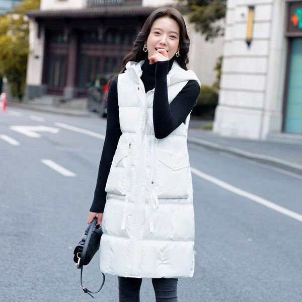 vests #0457 black white grey purple long vest women with hooded slim winter vest warm sleeveless jacket pockets down cotton waistcoat
vests #0457 black white grey purple long vest women with hooded slim winter vest warm sleeveless jacket pockets down cotton waistcoat