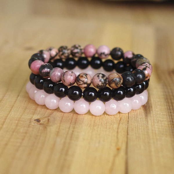 charm bracelets 8mm natural stone bracelet sets men women rhodonite rose quartzs black onyx beaded stackable wrist mala charm bracelets z061, Golden;silver
charm bracelets 8mm natural stone bracelet sets men women rhodonite rose quartzs black onyx beaded stackable wrist mala charm bracelets z061, Golden;silver