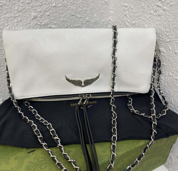 shoulder bags women luxury pochette rock wings zadig voltaire bag tote diamond designer baguette leather purse a13
shoulder bags women luxury pochette rock wings zadig voltaire bag tote diamond designer baguette leather purse a13