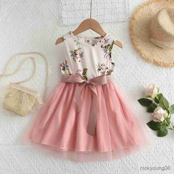girl's dresses new girls dress summer fashion bow mesh princess floral sleeveless vest vestidos kids wear clothes r230612, Red;yellow
girl's dresses new girls dress summer fashion bow mesh princess floral sleeveless vest vestidos kids wear clothes r230612, Red;yellow