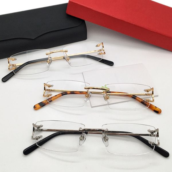 quality lightweight puretitanium business rimless frame rectangular glasses 092o 5318140 for prescription eyewear goggles fullset design cas, Black
quality lightweight puretitanium business rimless frame rectangular glasses 092o 5318140 for prescription eyewear goggles fullset design cas, Black