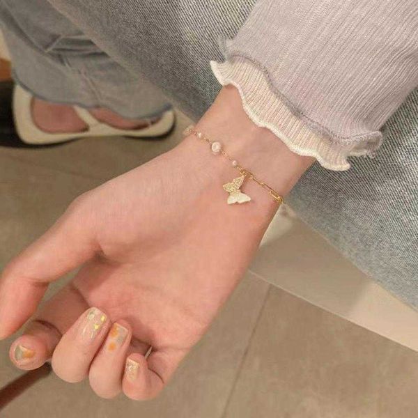 charm bracelets pendant ladies bracelet women bracelet colorful beads link chain elegant temperament butterflies fashion jewelry z0612, Golden;silver
charm bracelets pendant ladies bracelet women bracelet colorful beads link chain elegant temperament butterflies fashion jewelry z0612, Golden;silver