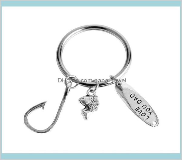 keychains fashion accessories keychain keyring love you dad fishing fish hook key chain jewelry fathers day gift drop delivery 2022623623, Silver
keychains fashion accessories keychain keyring love you dad fishing fish hook key chain jewelry fathers day gift drop delivery 2022623623, Silver