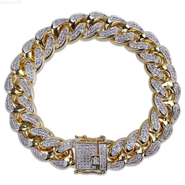 2019 hip hop iced out bling cz gold bracelet men fashion 18- 20cm long miami cuban link bracelets male hiphop jewelry gifts, Silver
2019 hip hop iced out bling cz gold bracelet men fashion 18- 20cm long miami cuban link bracelets male hiphop jewelry gifts, Silver