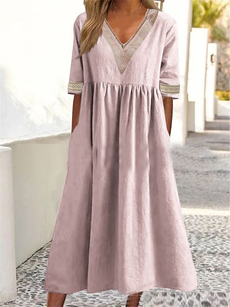 elegant hallow out v neck short sleeve a line cotton blue white dress chic women tunics retro casual summer dresses, White;black
elegant hallow out v neck short sleeve a line cotton blue white dress chic women tunics retro casual summer dresses, White;black