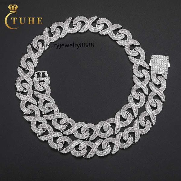 oem odm service hip hop jewelry 16mm white gold plated nickel brass baguette cz diamond miami cuban link chain necklace, Silver
oem odm service hip hop jewelry 16mm white gold plated nickel brass baguette cz diamond miami cuban link chain necklace, Silver