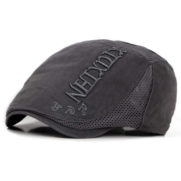 berets summer 2023 cotton letter embroidery newsboy flat breathable toe hat male and female painter beret 115 g220612, Blue;gray
berets summer 2023 cotton letter embroidery newsboy flat breathable toe hat male and female painter beret 115 g220612, Blue;gray