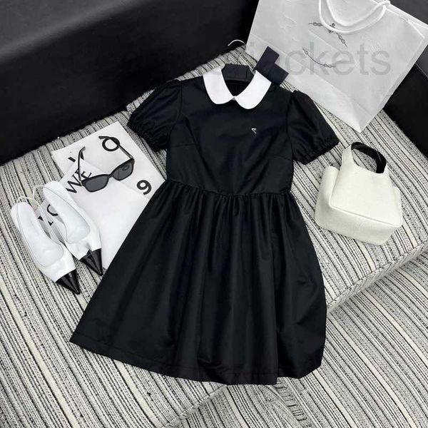 basic & casual dresses designer 23 spring/summer new celebrity style elegant and contrast white shirt collar nylon bubble sleeve waist wrap, Black;gray
basic & casual dresses designer 23 spring/summer new celebrity style elegant and contrast white shirt collar nylon bubble sleeve waist wrap, Black;gray