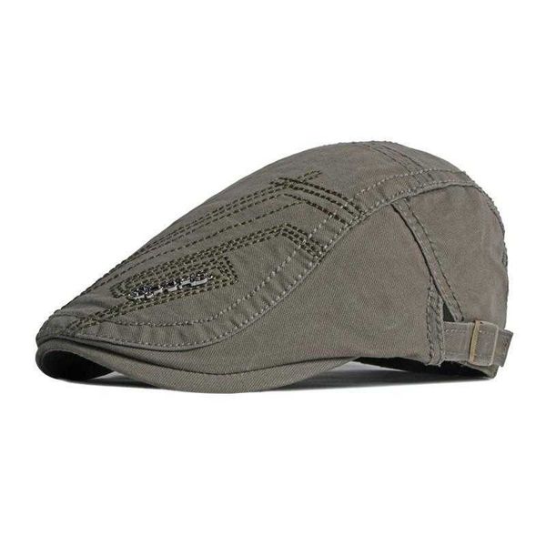 berets cotton spring summer letter news boys' flat toe cap male and female painter beret 133 g220612, Blue;gray
berets cotton spring summer letter news boys' flat toe cap male and female painter beret 133 g220612, Blue;gray