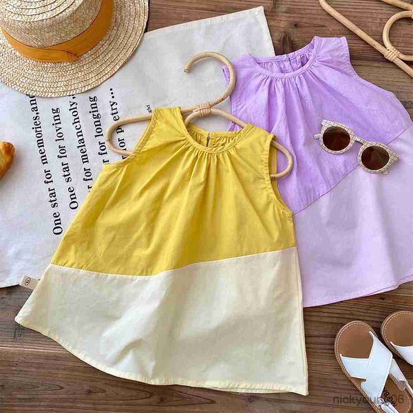 girl's dresses summer girls casual color princess dress kids sleeveless loose clothes baby costume outfits vestidos r230612, Red;yellow
girl's dresses summer girls casual color princess dress kids sleeveless loose clothes baby costume outfits vestidos r230612, Red;yellow
