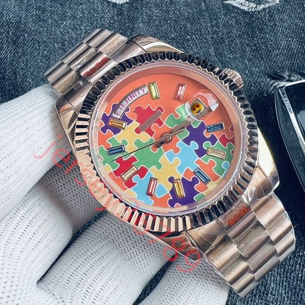 2023 men's watch designer watch 36/41mm automatic 904l mechanical fashion classic style stainless steel waterproof luminous sapphire dh, Slivery;brown
2023 men's watch designer watch 36/41mm automatic 904l mechanical fashion classic style stainless steel waterproof luminous sapphire dh, Slivery;brown
