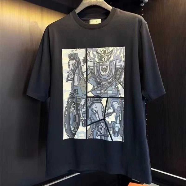 designer shirts herm belt summer new carriage printing simple round herm shirt for men and women couples loose short sleeve fashion brand ov, White;black
designer shirts herm belt summer new carriage printing simple round herm shirt for men and women couples loose short sleeve fashion brand ov, White;black