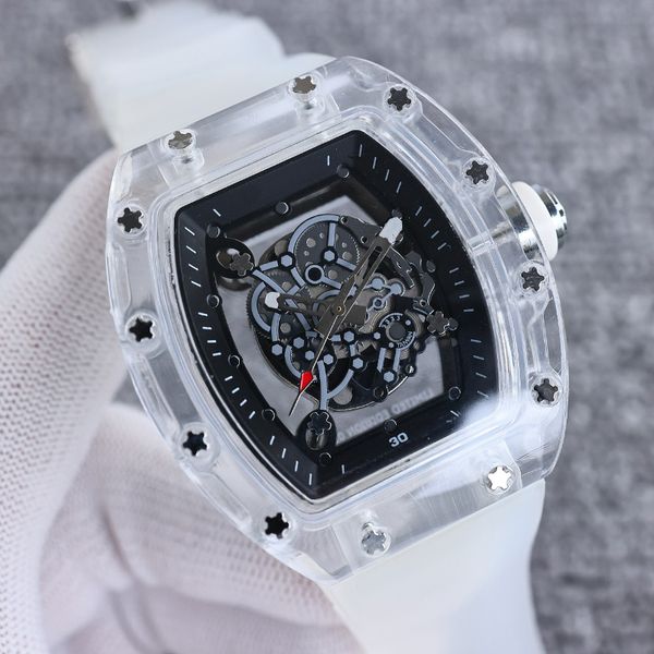 new automatic watch men's luxury iv full function mechanical movement watch silicone strap gift, Slivery;brown
new automatic watch men's luxury iv full function mechanical movement watch silicone strap gift, Slivery;brown