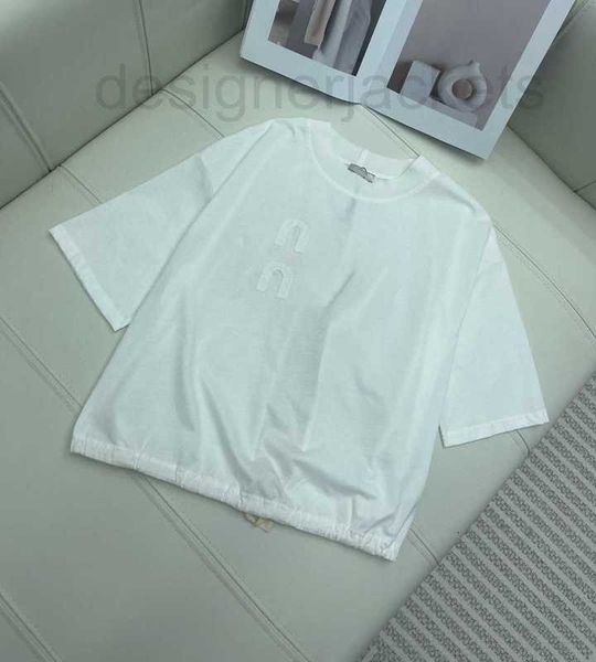 women's t-shirt designer 2023 summer new girls' casual versatile temperament age reducing elegant letter patch short sleeve t-shir, White
women's t-shirt designer 2023 summer new girls' casual versatile temperament age reducing elegant letter patch short sleeve t-shir, White