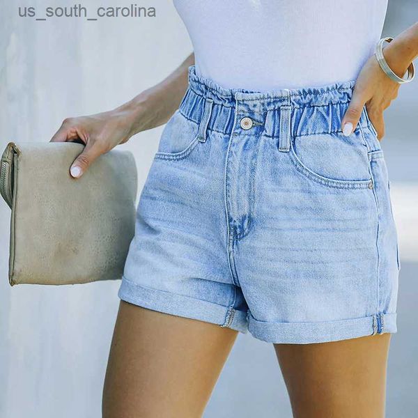 2023 summer women's denim shorts casual fashion vintage streetwear stretch elastic waist new crimping short shorts l230522, White;black
2023 summer women's denim shorts casual fashion vintage streetwear stretch elastic waist new crimping short shorts l230522, White;black