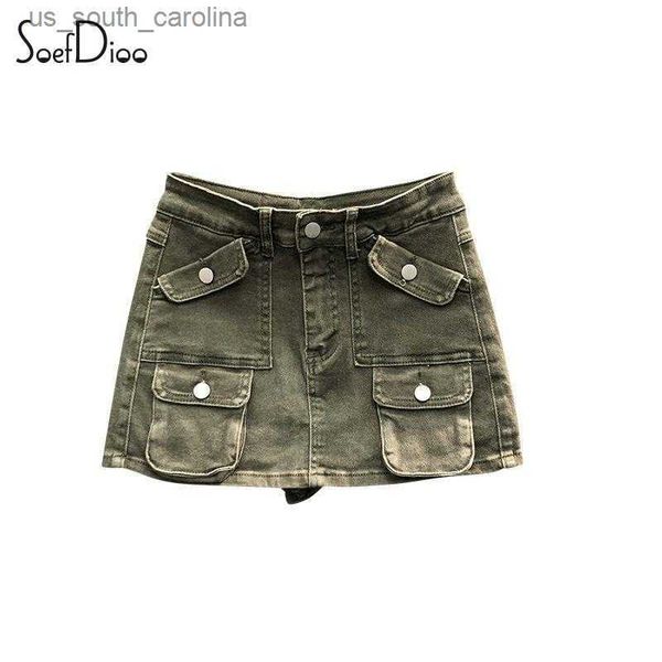 soefdioo pockets decoration casual tierred denim shorts fashion girls for women clothing 2023 summer streetwear party club l230522, White;black
soefdioo pockets decoration casual tierred denim shorts fashion girls for women clothing 2023 summer streetwear party club l230522, White;black