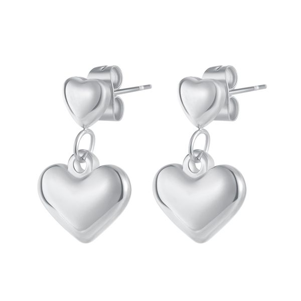 simple smooth heart-shaped earrings stainless steel love heart earring for women gilrs lady sister, daughter, mother gifts n719, Golden;silver
simple smooth heart-shaped earrings stainless steel love heart earring for women gilrs lady sister, daughter, mother gifts n719, Golden;silver