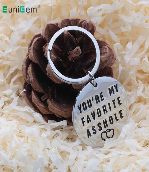 funny gifts boyfriend girlfriend you039re my favorite asshle keychain husband wife anniversary present for him her1569089, Silver
funny gifts boyfriend girlfriend you039re my favorite asshle keychain husband wife anniversary present for him her1569089, Silver