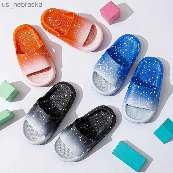 slipper 2023 matching gradual starry night slippers for children boys and girls indoor outdoor home nonslip kids shose l230518, Black;grey
slipper 2023 matching gradual starry night slippers for children boys and girls indoor outdoor home nonslip kids shose l230518, Black;grey