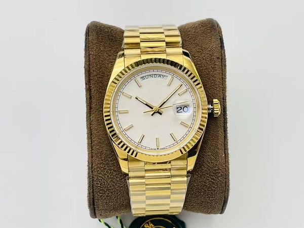 with original box high-quality luxury watch 41mm president datejust sapphire glass asia 2813 movement mechanical automatic white dail mens w, Slivery;brown
with original box high-quality luxury watch 41mm president datejust sapphire glass asia 2813 movement mechanical automatic white dail mens w, Slivery;brown