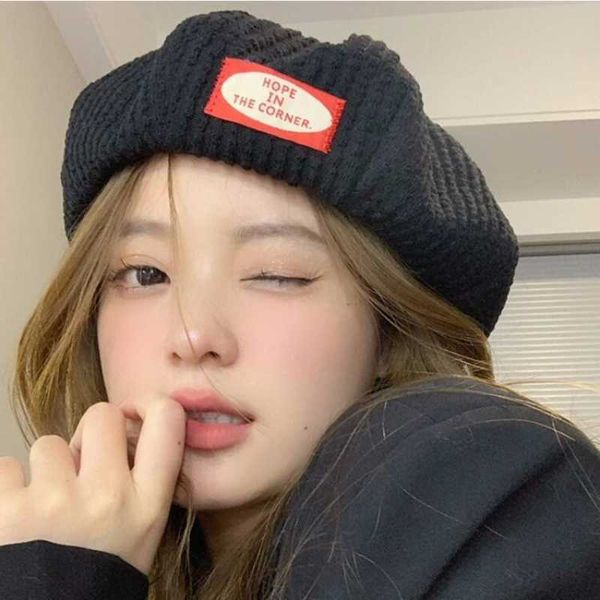 berets autumn new beret versatile pumpkin japanese vintage women's sticker letter fashion painter hat gorilla g220612, Blue;gray
berets autumn new beret versatile pumpkin japanese vintage women's sticker letter fashion painter hat gorilla g220612, Blue;gray