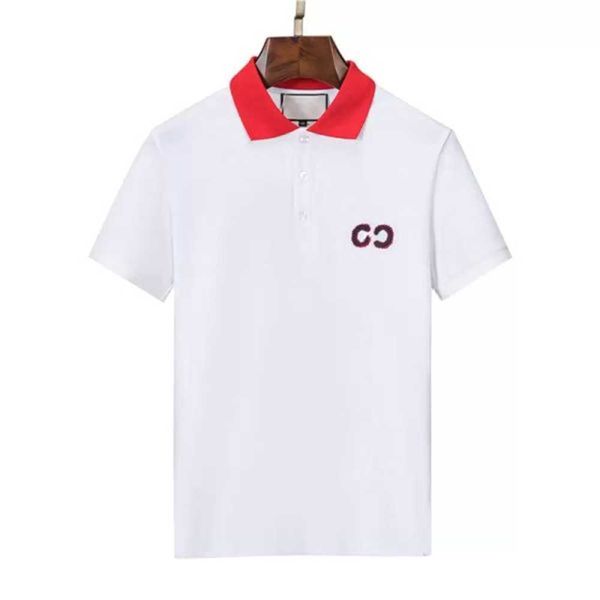 designer men's t-shirt polo shirt brand new cotton embroidery wrinkle proof breathable lapel commercial fashion casual print high end s, White;black
designer men's t-shirt polo shirt brand new cotton embroidery wrinkle proof breathable lapel commercial fashion casual print high end s, White;black