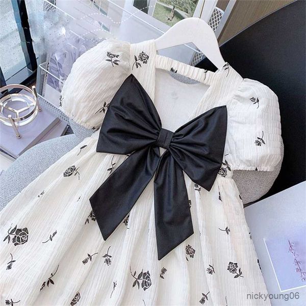 girl's dresses new summer girls floral backless short sleeved dress children fashion round neck party princess r230612, Red;yellow
girl's dresses new summer girls floral backless short sleeved dress children fashion round neck party princess r230612, Red;yellow