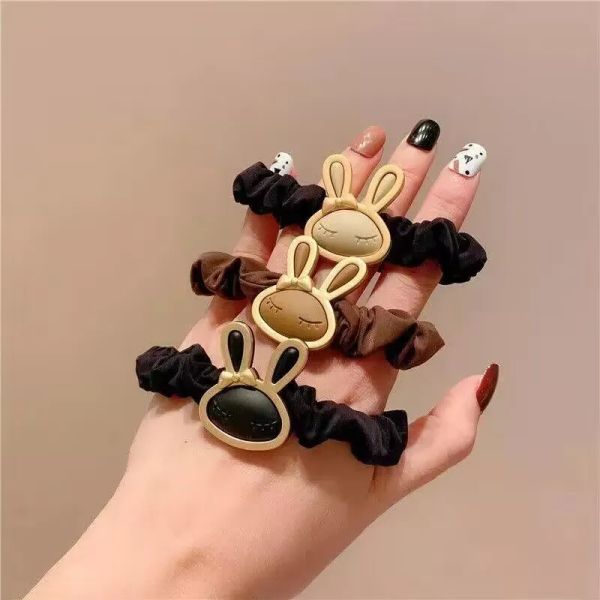 rabbit ear head band south koreas new headband rope net red popular high elastic rope high horsetail small intestine loop accessories, Black;brown
rabbit ear head band south koreas new headband rope net red popular high elastic rope high horsetail small intestine loop accessories, Black;brown