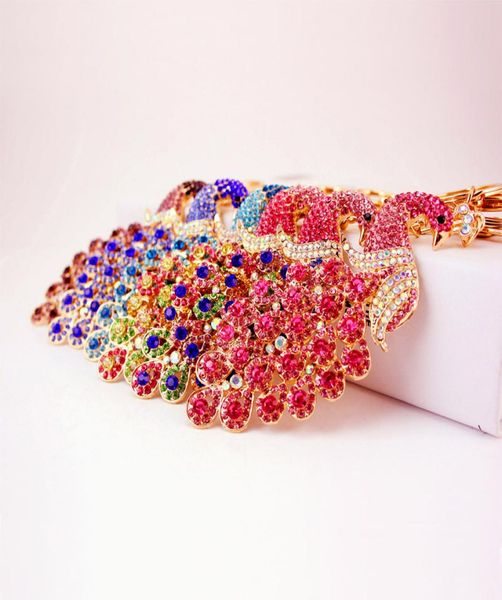4 colors bling rhinestone keychain elegant colorful peacock keychain peafowl peahen keyring bag pendant car key chain ring5914724, Silver
4 colors bling rhinestone keychain elegant colorful peacock keychain peafowl peahen keyring bag pendant car key chain ring5914724, Silver