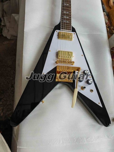 jimi hendrix black v electric guitar maestro vibrato tailpiece tremolo bridge, gold hardware, tuilp tuners split damond inlay
jimi hendrix black v electric guitar maestro vibrato tailpiece tremolo bridge, gold hardware, tuilp tuners split damond inlay