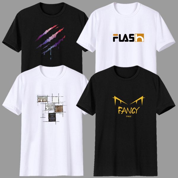 designer short sleeved men t-shirts summer half sleeved mens fashion shirt clothes korean version trend students bottoming, White;black
designer short sleeved men t-shirts summer half sleeved mens fashion shirt clothes korean version trend students bottoming, White;black