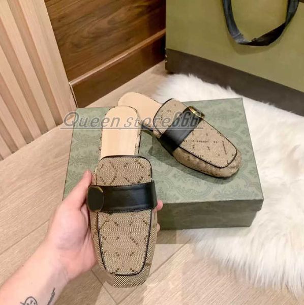 women's half slippers classic leather flat bottom sandals designer luxury printing retro sandal summer fashion women leisure comfort sl, Black
women's half slippers classic leather flat bottom sandals designer luxury printing retro sandal summer fashion women leisure comfort sl, Black