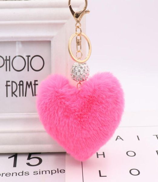 lovely heart keychains women039s poms faux rex rabbit fur keychain girl bag hang car key ring pendant plush keychain5994063, Silver
lovely heart keychains women039s poms faux rex rabbit fur keychain girl bag hang car key ring pendant plush keychain5994063, Silver