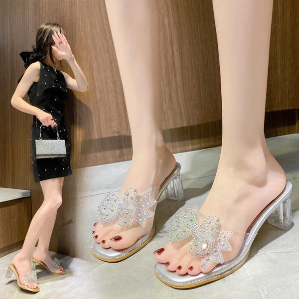 sandals transparent high heels light luxury and fashionable 2023 summer new versatile external wearing slippers with skirt crystal thick hee, Black
sandals transparent high heels light luxury and fashionable 2023 summer new versatile external wearing slippers with skirt crystal thick hee, Black