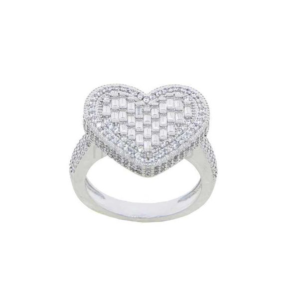 band rings big heart ring full micro paved iced out bling 5a cubic zirconia hip hop baguette cz ring delicate punk jewelry for men women j23, Silver
band rings big heart ring full micro paved iced out bling 5a cubic zirconia hip hop baguette cz ring delicate punk jewelry for men women j23, Silver