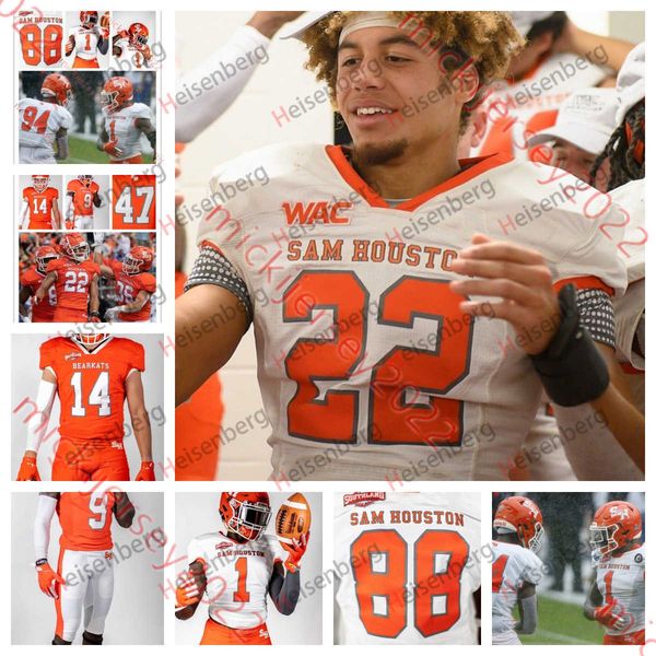 mens custom college sam houston state bearkats football 4 al'vonte woodard 11 chris murray 0 da'veawn armstead 2 ife adeyi 92 lloy, Black
mens custom college sam houston state bearkats football 4 al'vonte woodard 11 chris murray 0 da'veawn armstead 2 ife adeyi 92 lloy, Black