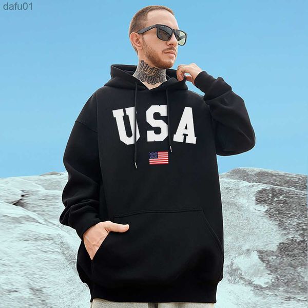 u s a national flag cotton mens hooded aesthetic creativity tracksuit sports casual sweatshirts oversize casual man pullovers l230520, Black
u s a national flag cotton mens hooded aesthetic creativity tracksuit sports casual sweatshirts oversize casual man pullovers l230520, Black
