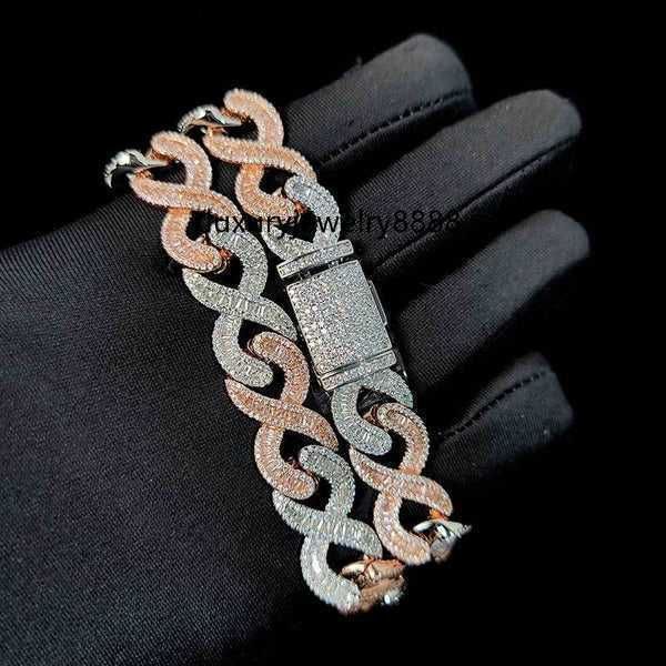 men's chain 15mm wide custom cuban necklace two tone sterling silver vvs moissanite cuban link necklace
men's chain 15mm wide custom cuban necklace two tone sterling silver vvs moissanite cuban link necklace