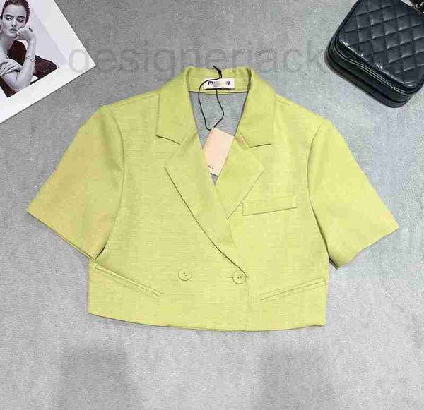 women's suits & blazers designer 2023 spring/summer new elegant and style, slim age reducing hollow out v open back short sleeve suit x, White;black
women's suits & blazers designer 2023 spring/summer new elegant and style, slim age reducing hollow out v open back short sleeve suit x, White;black