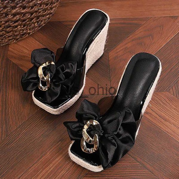 slippers liyke new wedges slippers for women 2023 summer fashion pink butterflyknot designer sandals platform heels size 46 female shoes j23, Black
slippers liyke new wedges slippers for women 2023 summer fashion pink butterflyknot designer sandals platform heels size 46 female shoes j23, Black
