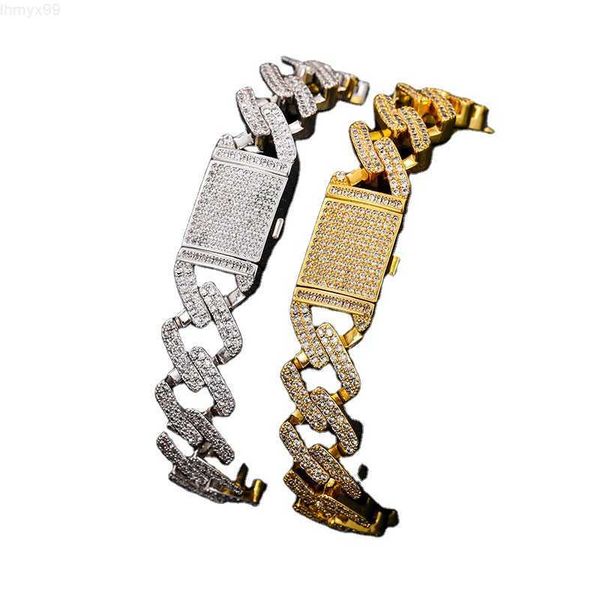 new design iced out fine jewelry 13mm gold plated 925 sterling silver vvs moissanite men hip hop cuban link chain bracelet
new design iced out fine jewelry 13mm gold plated 925 sterling silver vvs moissanite men hip hop cuban link chain bracelet