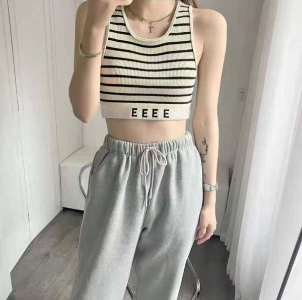ceilnes womens crop knits tee designer tank women clothing fashion letter print summer sleeveless pullover vest casual camis streetwear fas, White
ceilnes womens crop knits tee designer tank women clothing fashion letter print summer sleeveless pullover vest casual camis streetwear fas, White